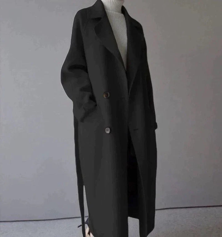 Laarni | Longline Wool Coat