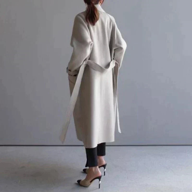 Laarni | Longline Wool Coat