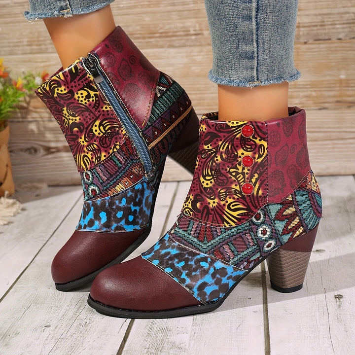 Olivia | Orthopedic Vintage Ankle Boots