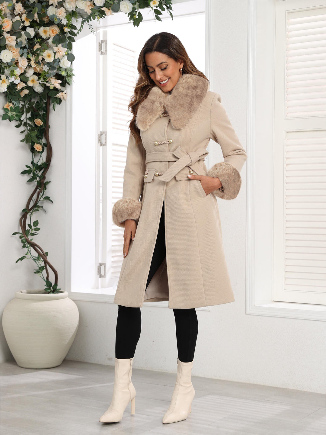 Evelyna | Elegant Winter Coat