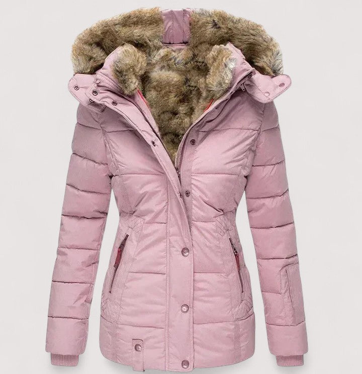 Tatiana | Warm Winter Coat with Fur Lining