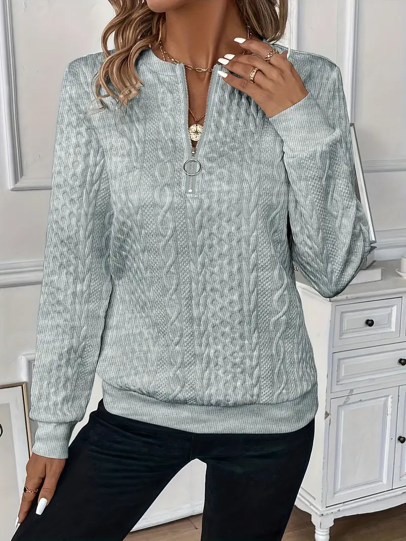 Herald | Elegant Jumper with Zip