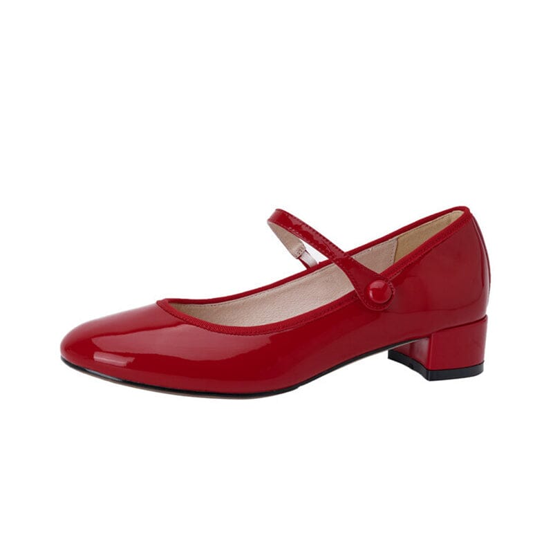 Olivia&Micheal™ | Livy Leather Mary Janes