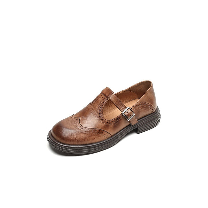 Olivia&Micheal™ | Risla Leather Mary Janes