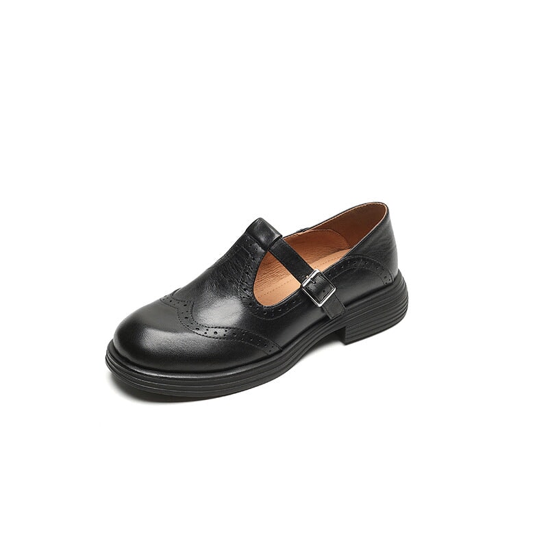 Olivia&Micheal™ | Risla Leather Mary Janes