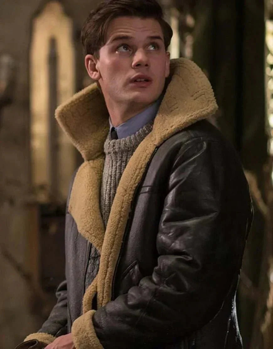 Xav | Classic Shearling Leather Jacket