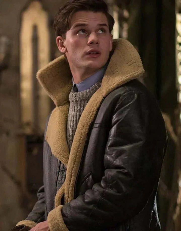 Xav | Classic Shearling Leather Jacket