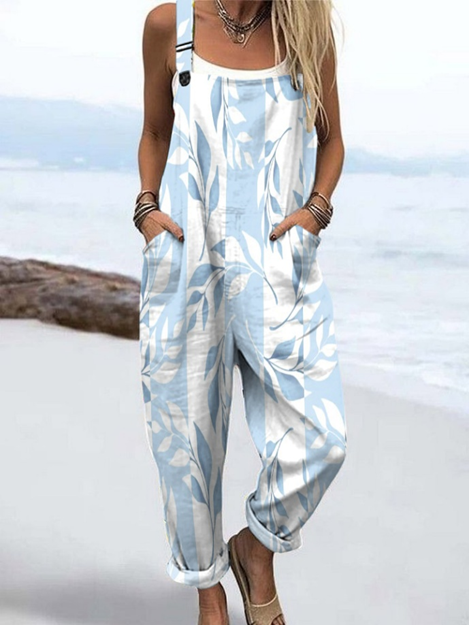 CATHY | CASUAL STRIPED JUMPSUIT