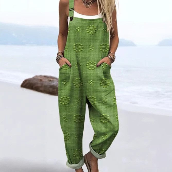 CATHY | CASUAL STRIPED JUMPSUIT