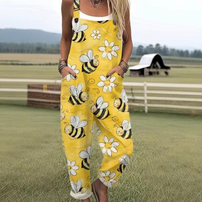 CATHY | CASUAL STRIPED JUMPSUIT