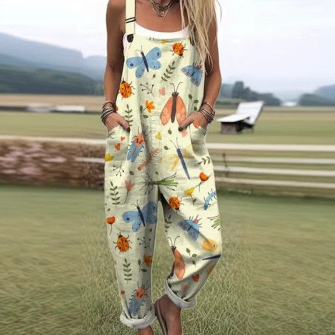 CATHY | CASUAL STRIPED JUMPSUIT