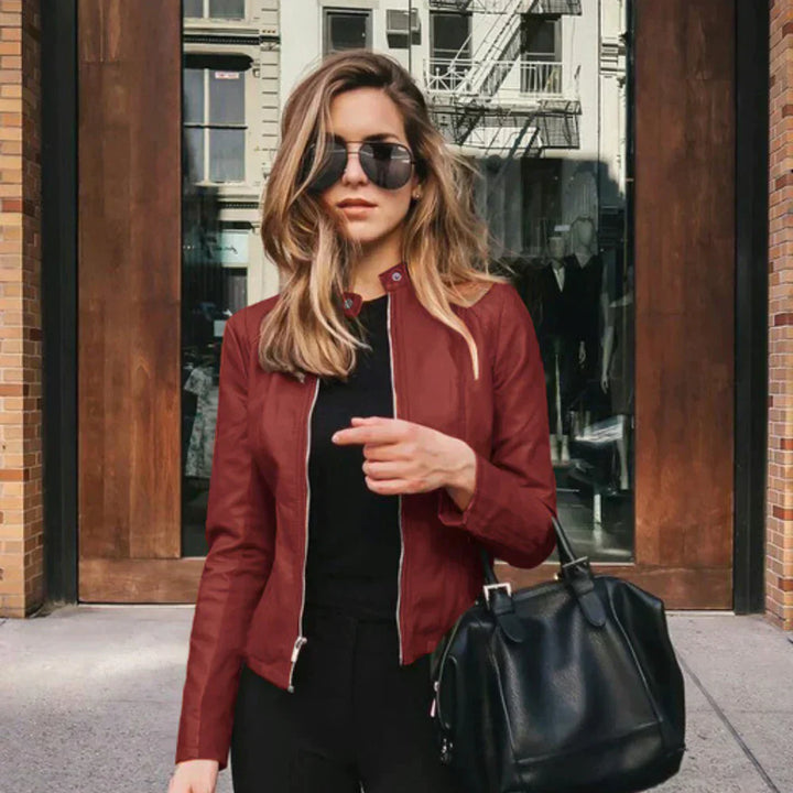Tanya | Luxe Leather Jacket