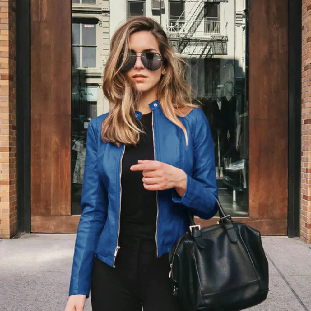 Tanya | Luxe Leather Jacket