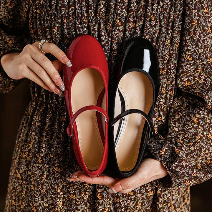 Olivia&Micheal™ | Livy Leather Mary Janes