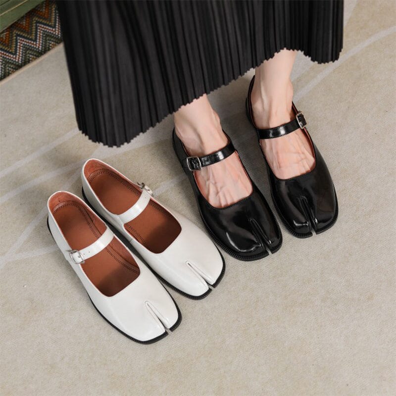 Olivia&Micheal™ | Martha Leather Mary Janes