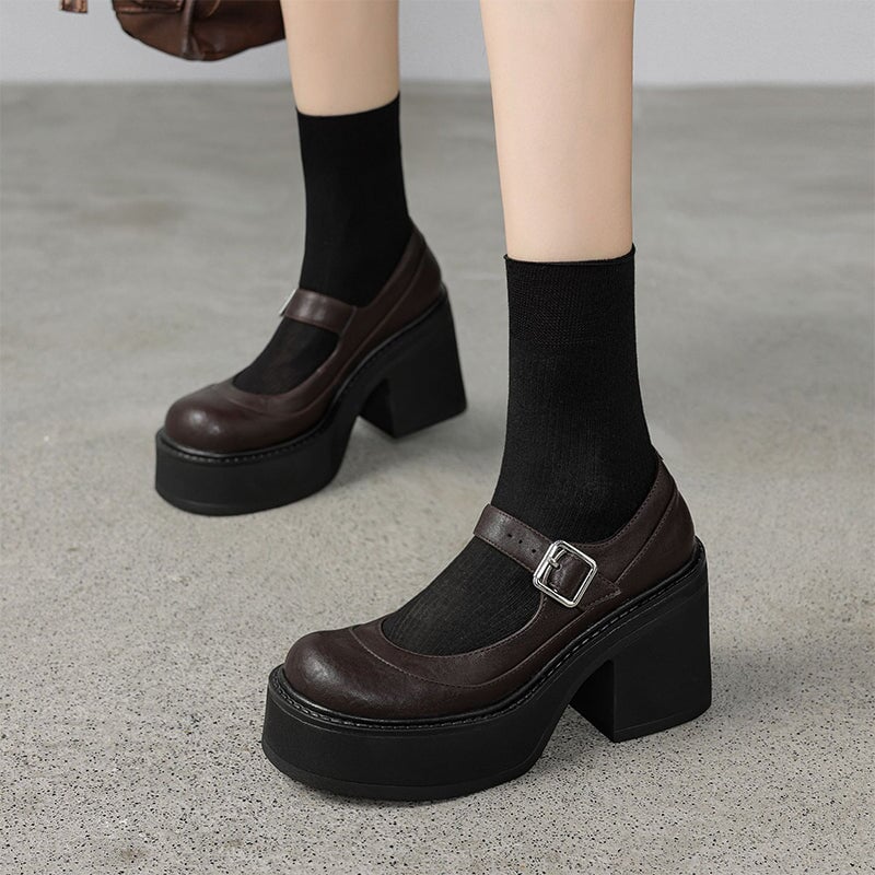 Olivia&Micheal™ | Pela Leather Pumps