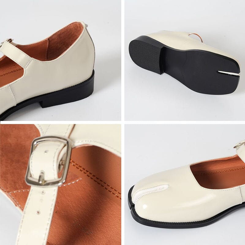 Olivia&Micheal™ | Martha Leather Mary Janes