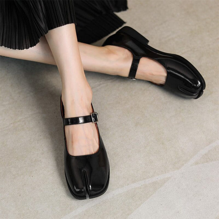 Olivia&Micheal™ | Martha Leather Mary Janes