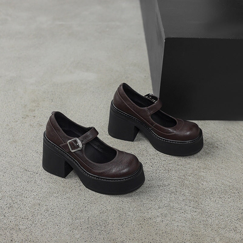 Olivia&Micheal™ | Pela Leather Pumps