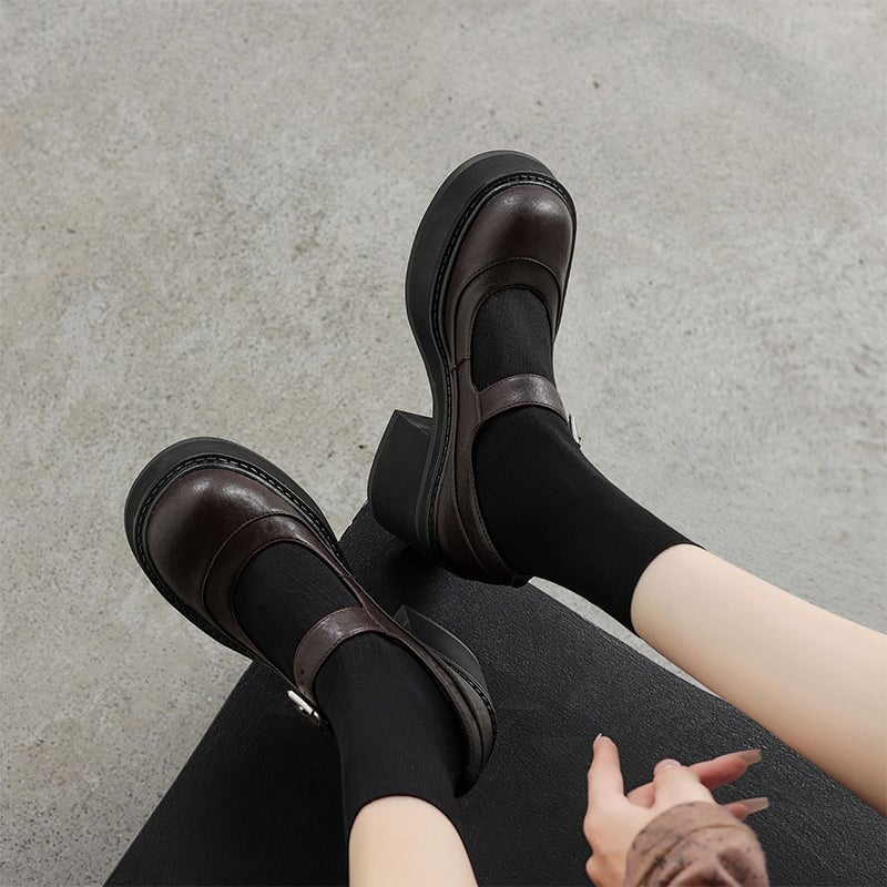 Olivia&Micheal™ | Pela Leather Pumps