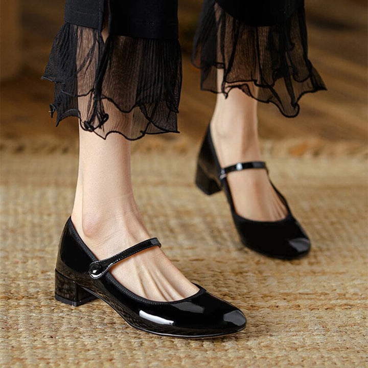 Olivia&Micheal™ | Livy Leather Mary Janes