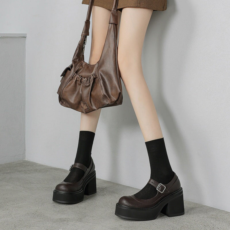 Olivia&Micheal™ | Pela Leather Pumps