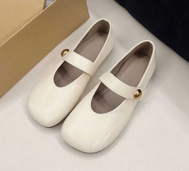 Olivia&Micheal™ | Irene Leather Mary Janes
