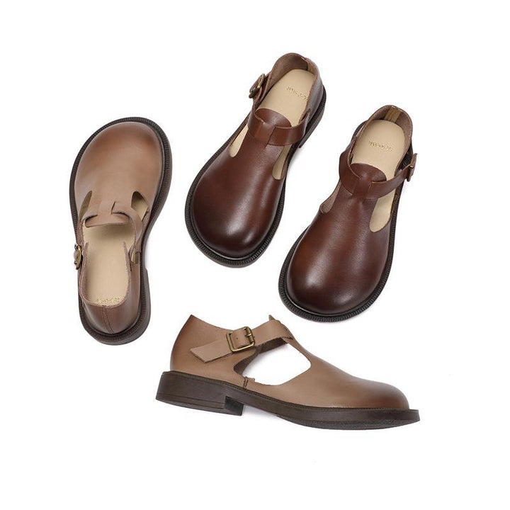 Olivia&Micheal™ | Colette Leather Mary Janes